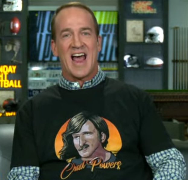 BrandonPerna's tweet photo. Welcome to the graphic T club Peyton https://t.co/FXEiAtxpx2