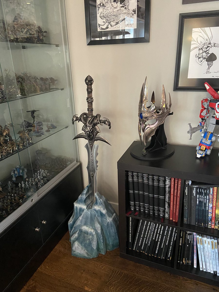 Staring at this strange sword all day for some reason… Have fun out there in Northrend, might champions! :)