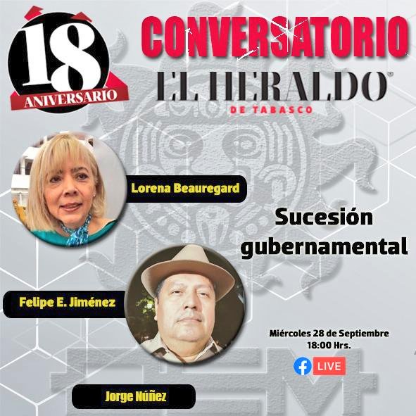 FelipeEladioMx's tweet photo. #EstanInvitados
Agradezco a la dirección del prestigiado diario @heraldodetab la gentileza de su invitación para participar este miércoles en sus festejos; acompañaré a los analistas profesionales @lorenabeauregar y @jorgenunez63 https://t.co/kHBeqU5c05