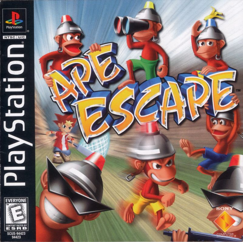 RT @nbajambook: 1999 box art for Ape Escape on the PlayStation. https://t.co/WQk1yokHKR