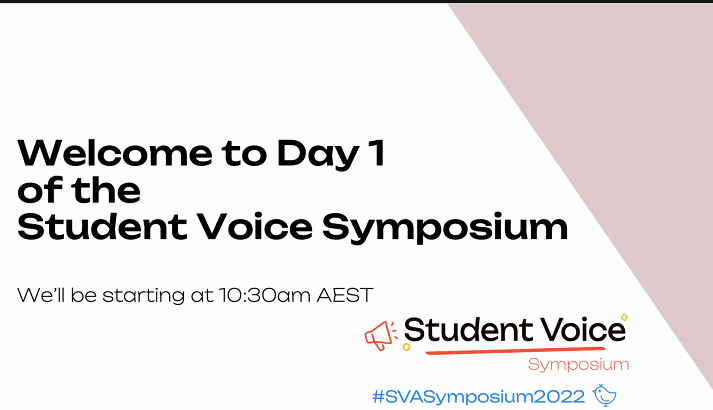 Excited for the #SVASymposium2022 - huge thanks to <a href="/PiperABell/">Piper Bell</a> <a href="/gcrisp01/">Geoffrey Crisp</a> and team for all the backstage work that made it possible for us to all connect today and tomorrow online!