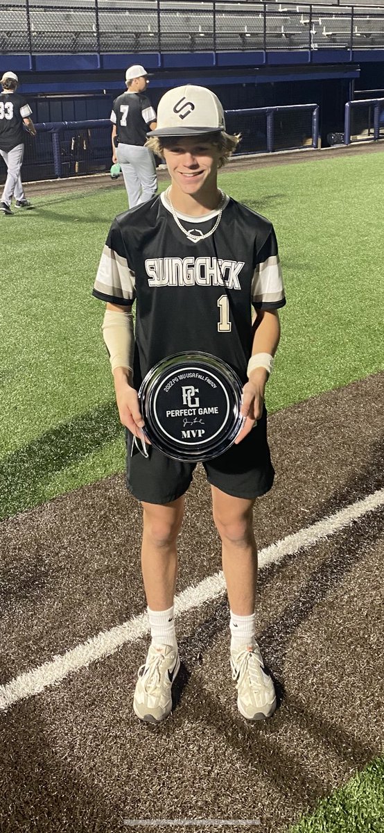 PG at USA Stadium (@usastadium) on Twitter photo 18U Fall Frenzy Co-MVP is 2024 Kole Fenton from <a href="/swingcheckbaseb/">SWING CHECK BASEBALL</a> -Dunn <a href="/dyercosports/">Dyer County Choctaw Athletics</a> <a href="/PG_Tennessee/">Perfect Game Tennessee</a> <a href="/PG_Tourney/">Perfect Game Tournaments</a> #FallFrenzy22 18U Fall Frenzy Co-MVP is 2024 Kole Fenton from <a href="/swingcheckbaseb/">SWING CHECK BASEBALL</a> -Dunn <a href="/dyercosports/">Dyer County Choctaw Athletics</a> <a href="/PG_Tennessee/">Perfect Game Tennessee</a> <a href="/PG_Tourney/">Perfect Game Tournaments</a> #FallFrenzy22