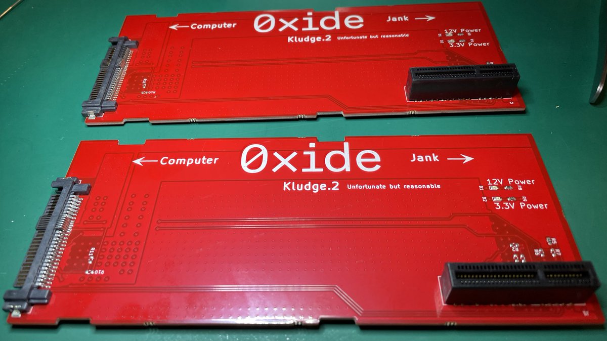 SyntheticGate's tweet photo. TFW you really need a CEM slot but only have U.2 bays… https://t.co/04J742VdsR