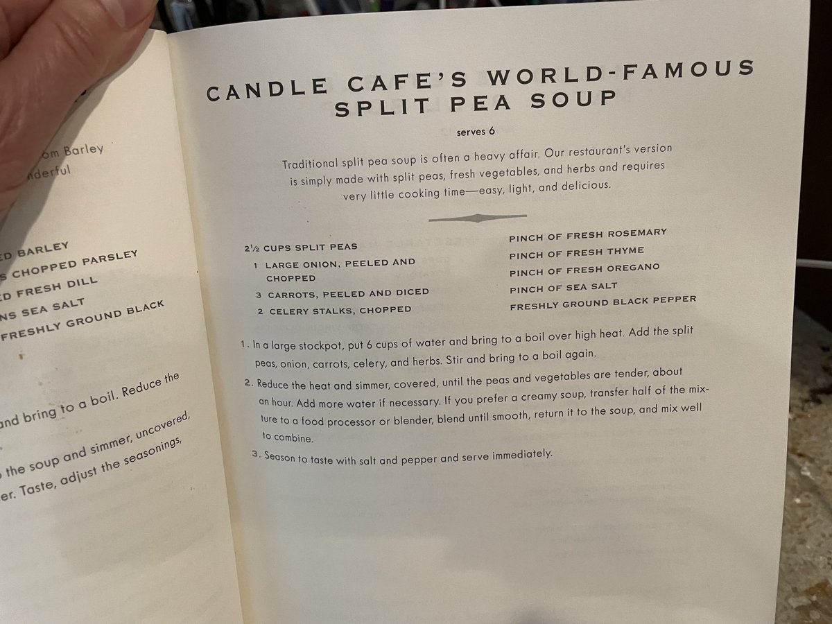 NutritionSmarts's tweet photo. Easy recipes from Candle Cafe -NYC. Now closed Boo Hoo.  recipes are delicious https://t.co/QAx4VZQwNk