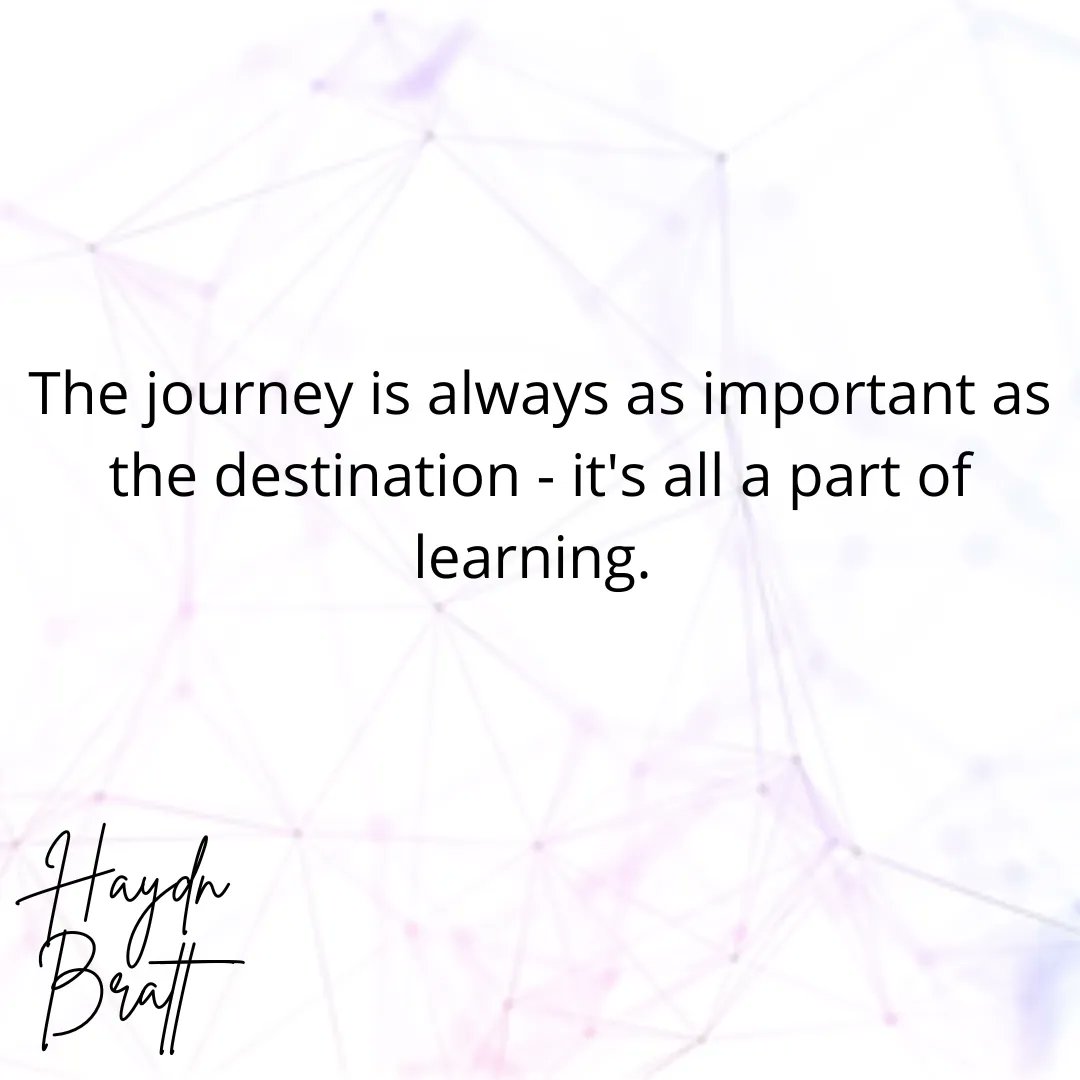 MindsetLLP's tweet photo. #Microtip The journey is always as important as the destination - it's all a part of learning. 

#learning #Leadershipdevelopment #Mindset #Business #Businesstips #Peopledevelopment https://t.co/J1WRfOjqjc