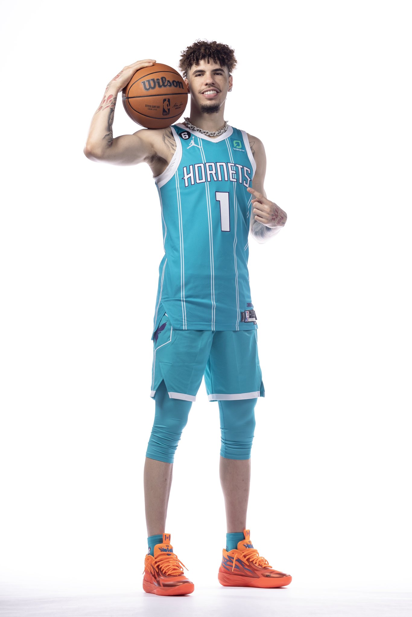 Nick Depaula Lamelo Ball Debuts The Pumahoops Mb 02 His 2nd Signature Shoe At Media Day T Co Tomo4lwnbd Twitter