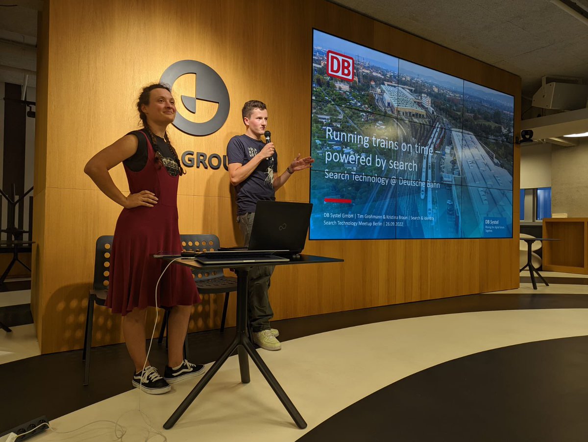 _just_timothy_'s tweet photo. #search #technology #meetup talk about „Running trains on time - powered by search“ / great to see so many experts fascinated by how we at DB use search technology to our advantage

@dbsystel @DB_Skydeck @renekrie @olxgrouptech @RuedigerKurz https://t.co/uusTu7nxc2