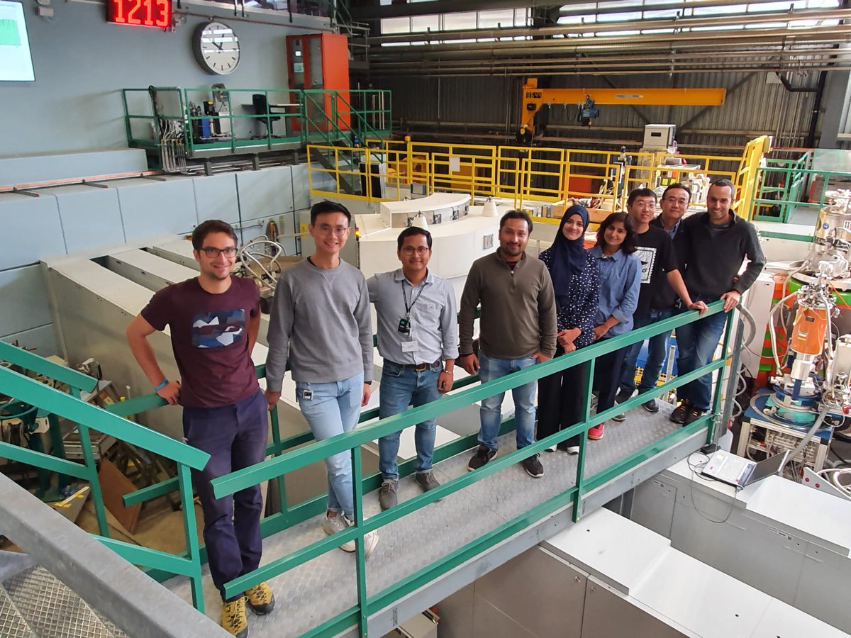 mlz_garching's tweet image. While waiting for #neutrons in Garching @fz_juelich @TU_Muenchen and @HereonHelmholtz  scientists are using beamtime at the SINQ neutron source @psich_en. Up to 11 🧑‍🔬at 5 different neutron instruments. Their name: The marvelous Munich gang. Good luck with the measurements!