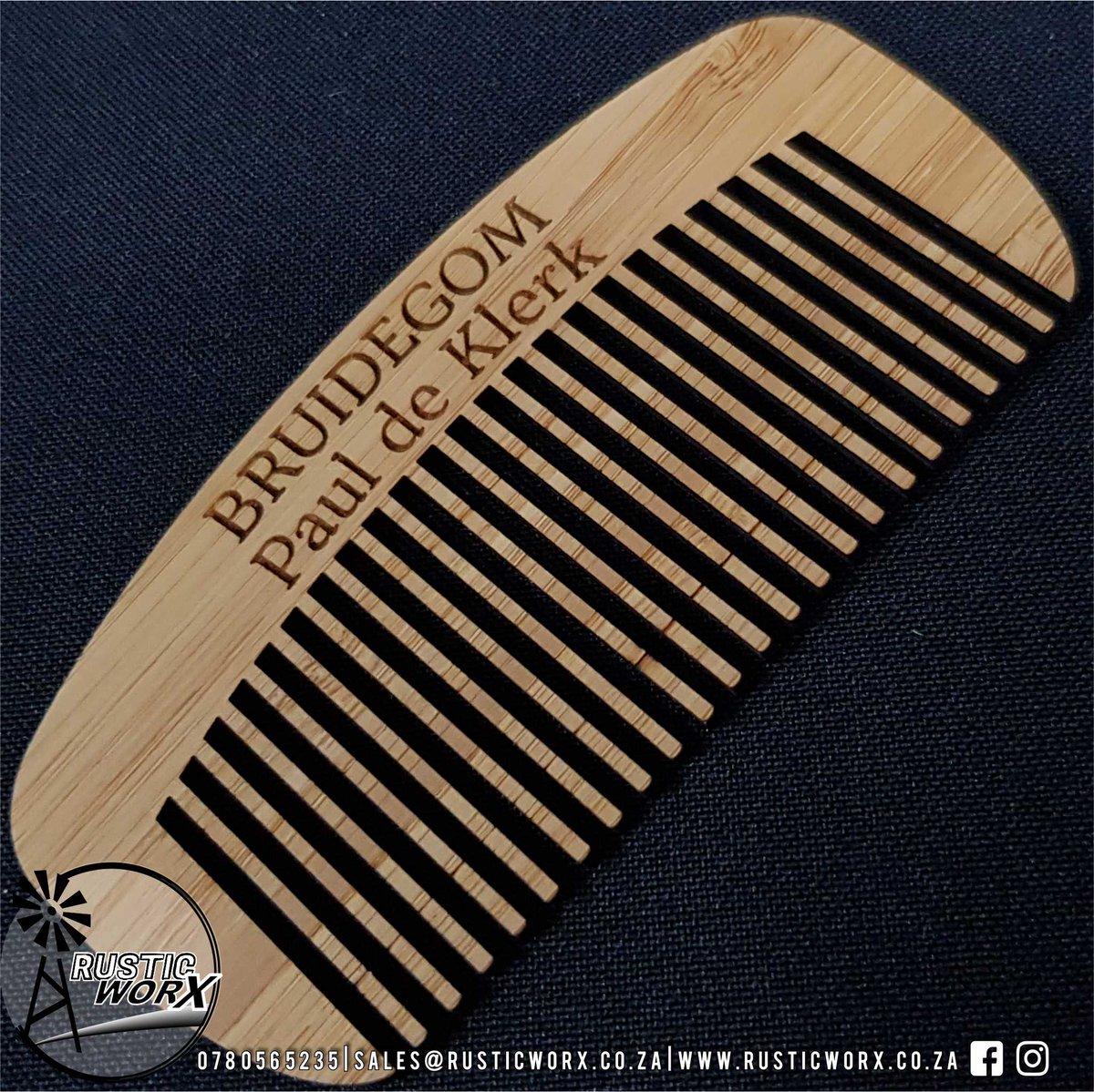 rusticworxsa's tweet image. Custom Beard Combs

Contact us on sales@rusticworx.co.za or see our website rusticworx.co.za 
#engraved #beardcombs #custombeardcombs #groomsmangift #customgifts #rusticworx