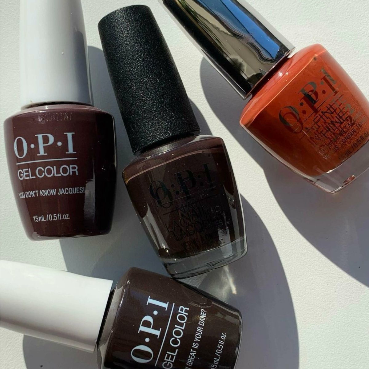 npdirect's tweet photo. Your new favourite Fall line up ๐
Featuring OPI by @onlynails.minsk
Shop OPI at Nail Polish Direct Now! Free UK Delivery on all orders ๐ค #nailpolishdirect #npd #OPI #OPIObsessed #OPIFallWonders #ColorIsTheAnswer #BrownNails #BrownMani #BrownNailPolish #FallNails #FallMani https://t.co/I0KgO13AFi