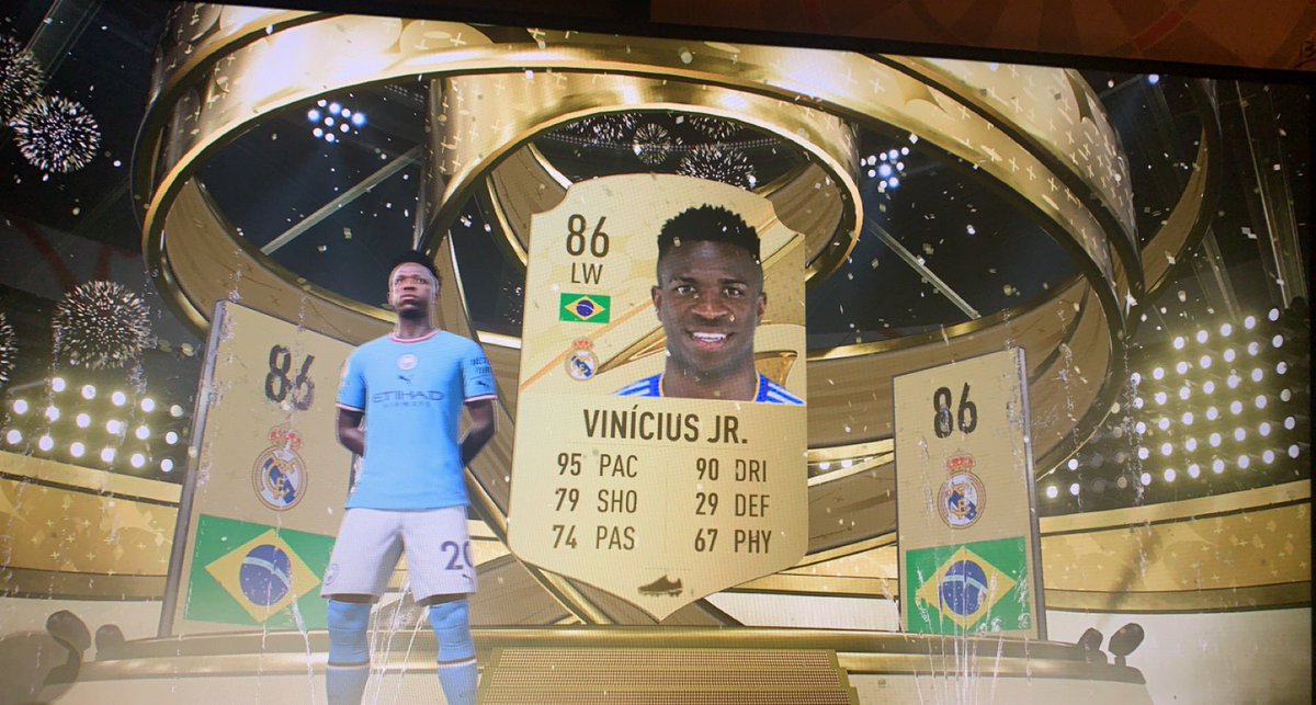 evocoin_'s tweet photo. And it begins… #fifa23 #FIFA #Vinicius #FUT23 #ultimateteam https://t.co/10D6424eLx