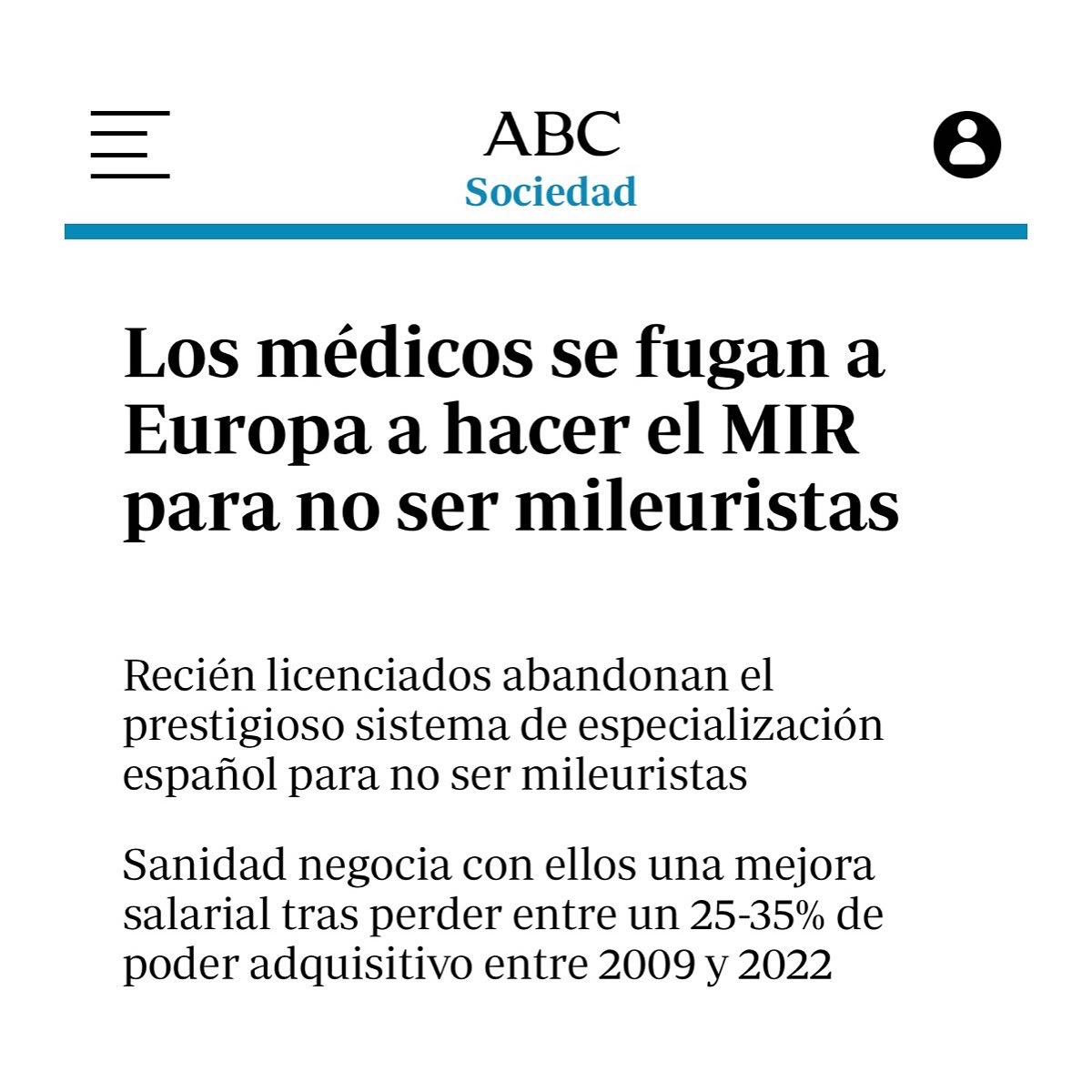 AsociacionMIRe's tweet photo. ✈️ ÉXODO MÉDICO ✈️ https://t.co/moceB3tR0v