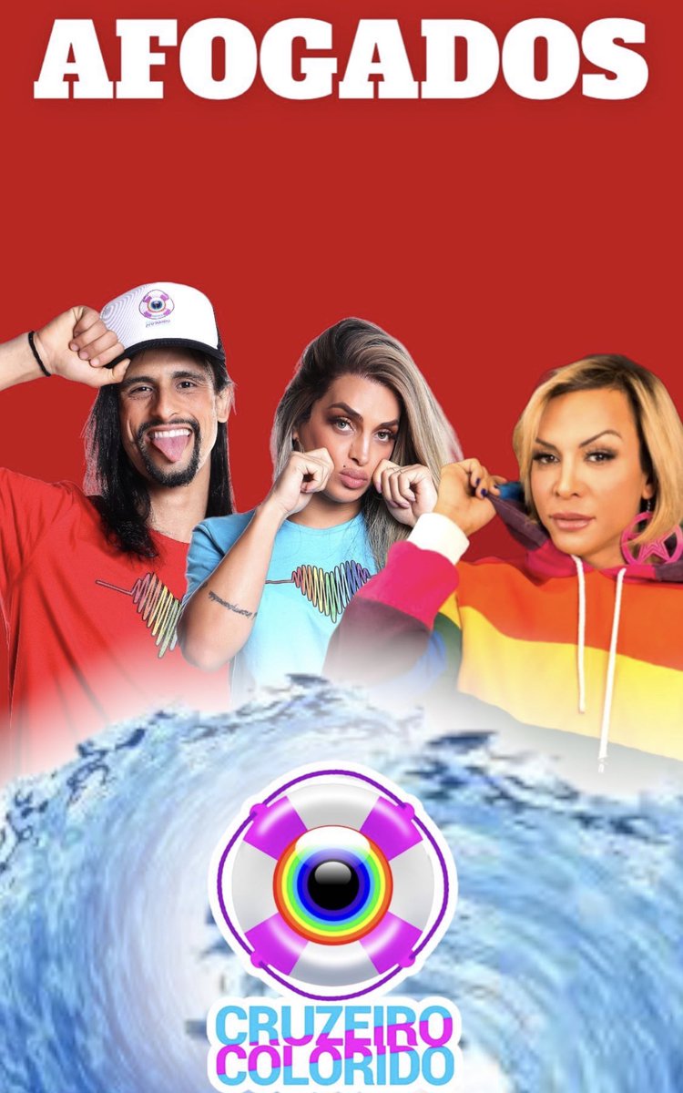 🚨 Tsunami passou hoje… 
Eliminados dessa semana : 
#cruzeirocolorido #LGBTQ 🏳️‍🌈🏳️‍⚧️