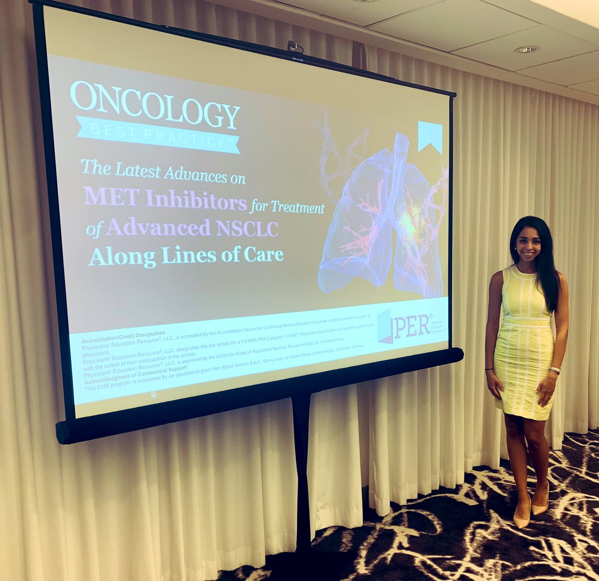 Kamya Sankar MD (@kamyasankar) on Twitter photo thanks to PER for this opportunity to present MET+ NSCLC! #NSCLC #LungCancer #oncology #TargetedTherapies thanks to PER for this opportunity to present MET+ NSCLC! #NSCLC #LungCancer #oncology #TargetedTherapies
