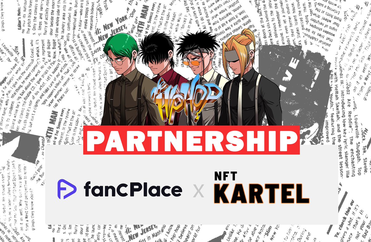 fanCPlaceNFT's tweet photo. 🎉Partnership🎉
 
✨NFT KARTEL x fanCPlace✨

- 상호 성장을 위한 전략적 마케팅 협업 
- 상호 커뮤니티 활성화를 위한 이벤트 기획
- 새로운 유저 유입과 커뮤니티 확장을 위한 교류
- NFT KARTEL x fanCPlace NFT를 활용한 공동 마케팅
- 그리고 N more things 

@kartel_nft  @fanCPlaceNFT https://t.co/XhPmGjmX5g