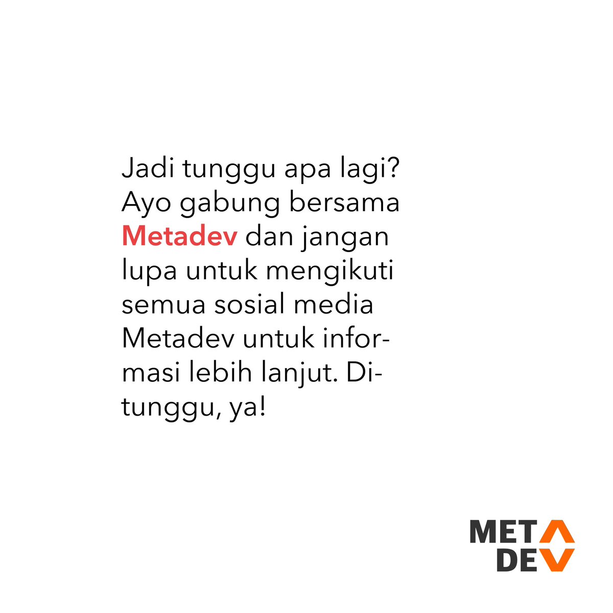 Metadev Indonesia Web3 Community tweet media