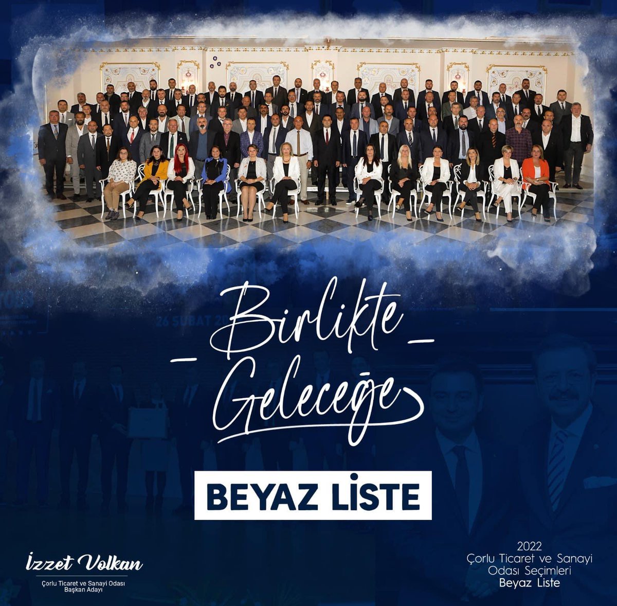 “Birlikte Güçlüyüz” diyerek çıktığımız yolu başarılı işlerle dolu bölgemizi ülkemizde ve dünyada en iyi şekilde temsil ederek geride bıraktık.

Şimdi hedeflerine koşmaya hazır bölgemizi ve ülkemizi geleceğe taşıyacak dinamik ve tecrübeli kadromuzla yeniden Beyaz Listedeyiz.