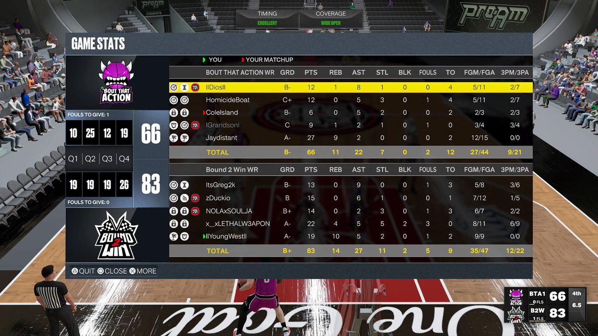 B2W_Gaming's tweet photo. Gg’s to these team as we go 3-1 on the night in @WRproamleague 

♟-@itsgreg2k 
 🎯-@duckstuh 
 🔐-@NOLAxSOULJA 
⚓️-@HittinGames 
🦍-@llYoungWestll 
#Ball4RPG 

@youFamousEnough @champ2k_ @yeynotgaming @CoachJersey2K @iNetworkSports @The2KDatabase @Big_Brudda_PURP @NatDynastyPL https://t.co/DD6bu8ZyAx