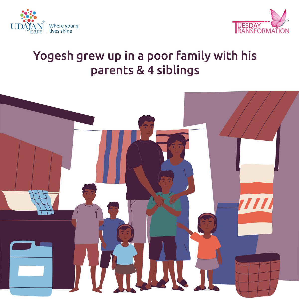 udayancare's tweet photo. Yogesh is an example of how an employable skill-set can help #youth earn their #livelihoods and support their families.
#UdayanCare #tuesdaytransformation #cafécoffeeday https://t.co/ckKoV9YLun