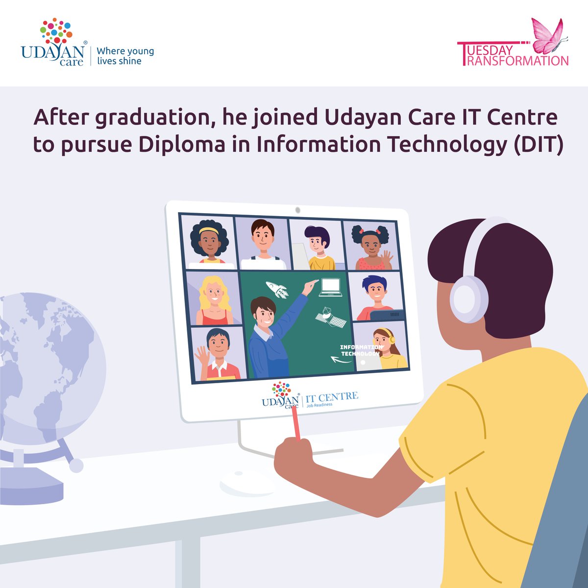 udayancare's tweet photo. Yogesh is an example of how an employable skill-set can help #youth earn their #livelihoods and support their families.
#UdayanCare #tuesdaytransformation #cafécoffeeday https://t.co/ckKoV9YLun