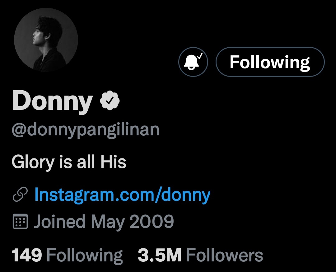 pwsfordonbelle_'s tweet photo. For Info: @donnypangilinan surpassed 3.5 million followers on Twitter 

@bellemariano02 surpassed 665k followers on Twitter 

#DonBelle https://t.co/T2jrJBAnNw