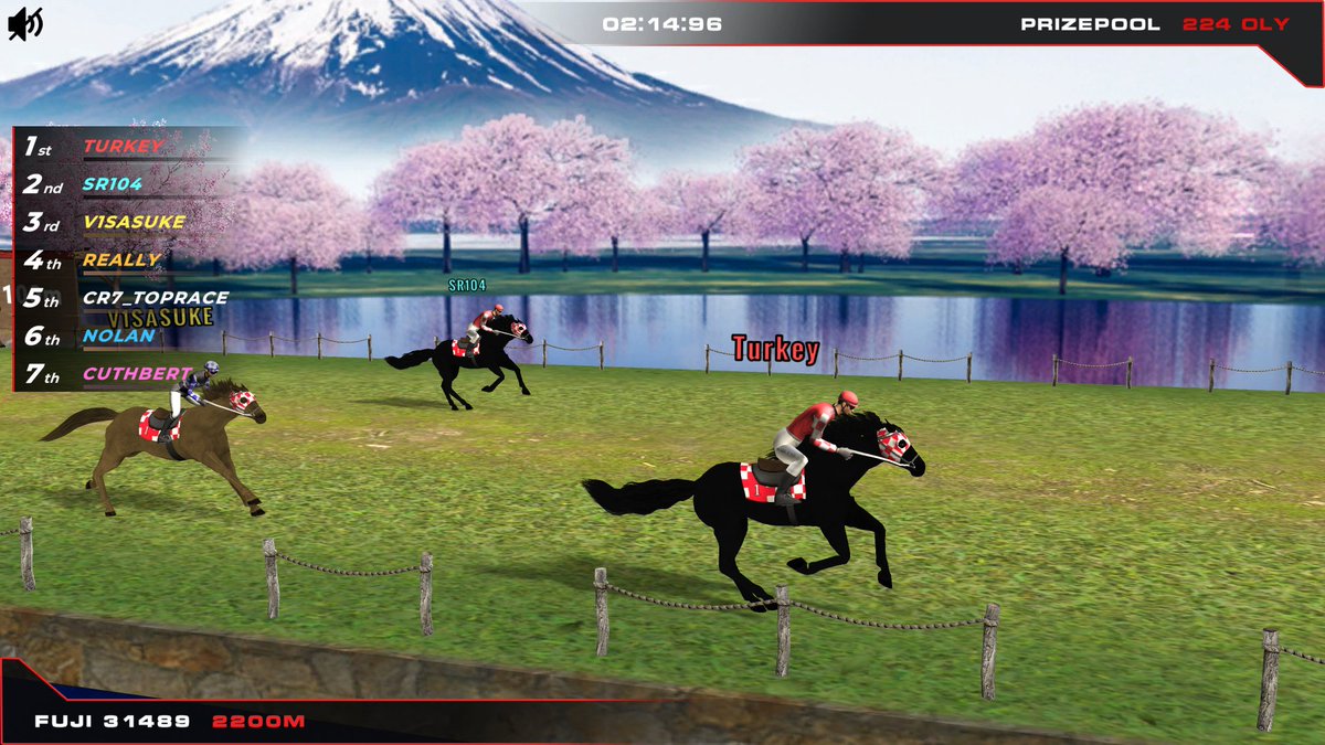 🏇With the debut of jockeys, Oly Sport has so much potential to expand and materialize what it has always aimed for:

👉 Selling NFT
🏁 Organizing tournaments
🤝 Co-branding for jockey skins
⬆️ Selling horse and jockey skins

💪Let us know if you have different ideas!