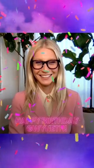 To the woman who made us laugh harder than we\ve ever laughed before Happy Birthday Gwyneth Paltrow!  