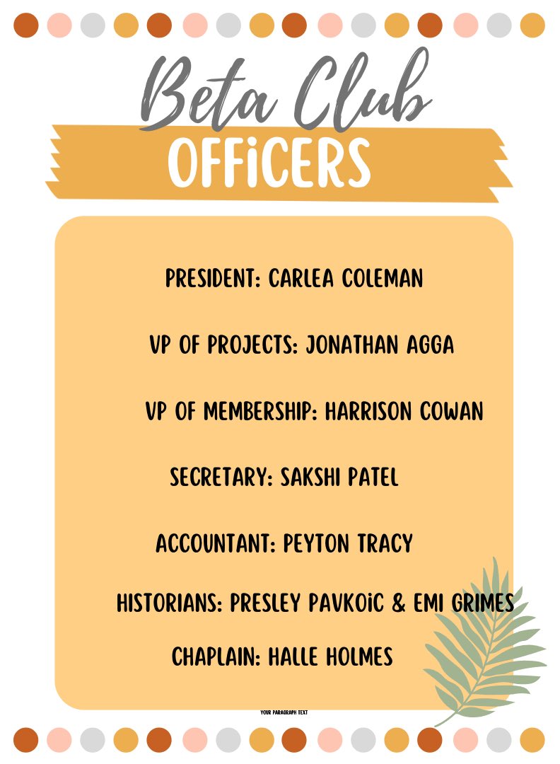 Congratulations to our new officers for the school year of 2022-2023 🎉🚀
<a href="/JresRockets/">JRES</a>
