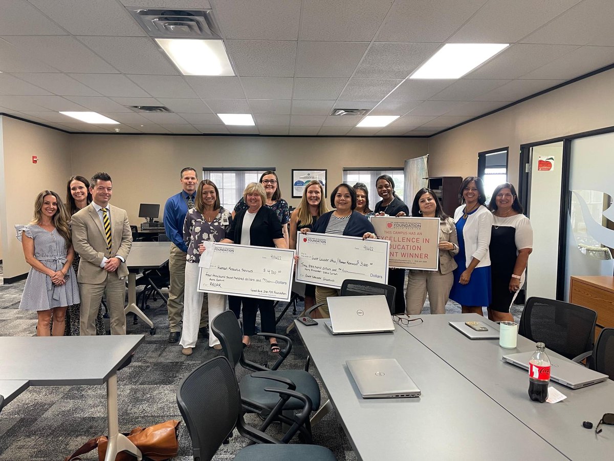 Congratulations to these two 2022 Excellence in Education grant recipients: Rene Eakins from Round Rock ISD Human Resources for RROAR &amp; Mariela Banda from the Guest Educator Office for educator incentives!