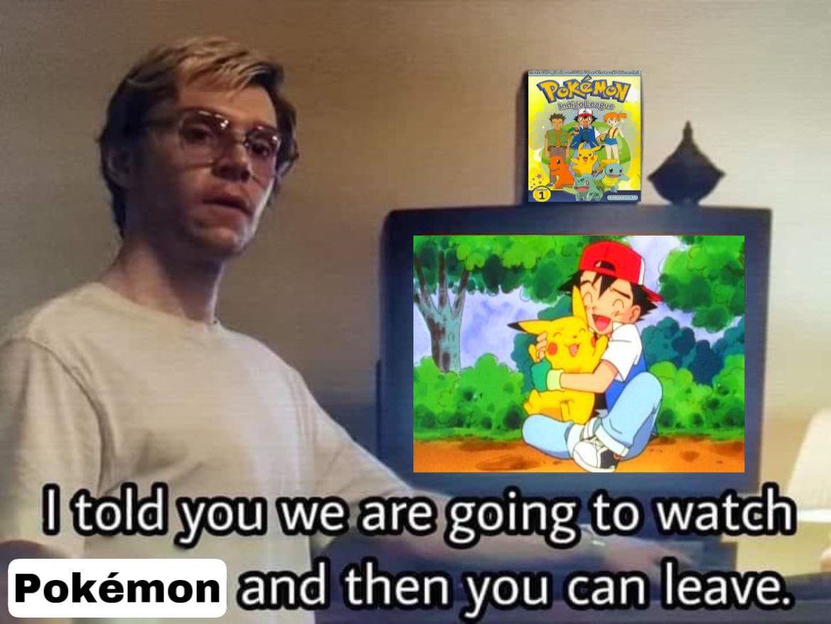 AlfredoDreamz's tweet photo. #DahmerNetflix #Pokemon https://t.co/EV6VSksO6r