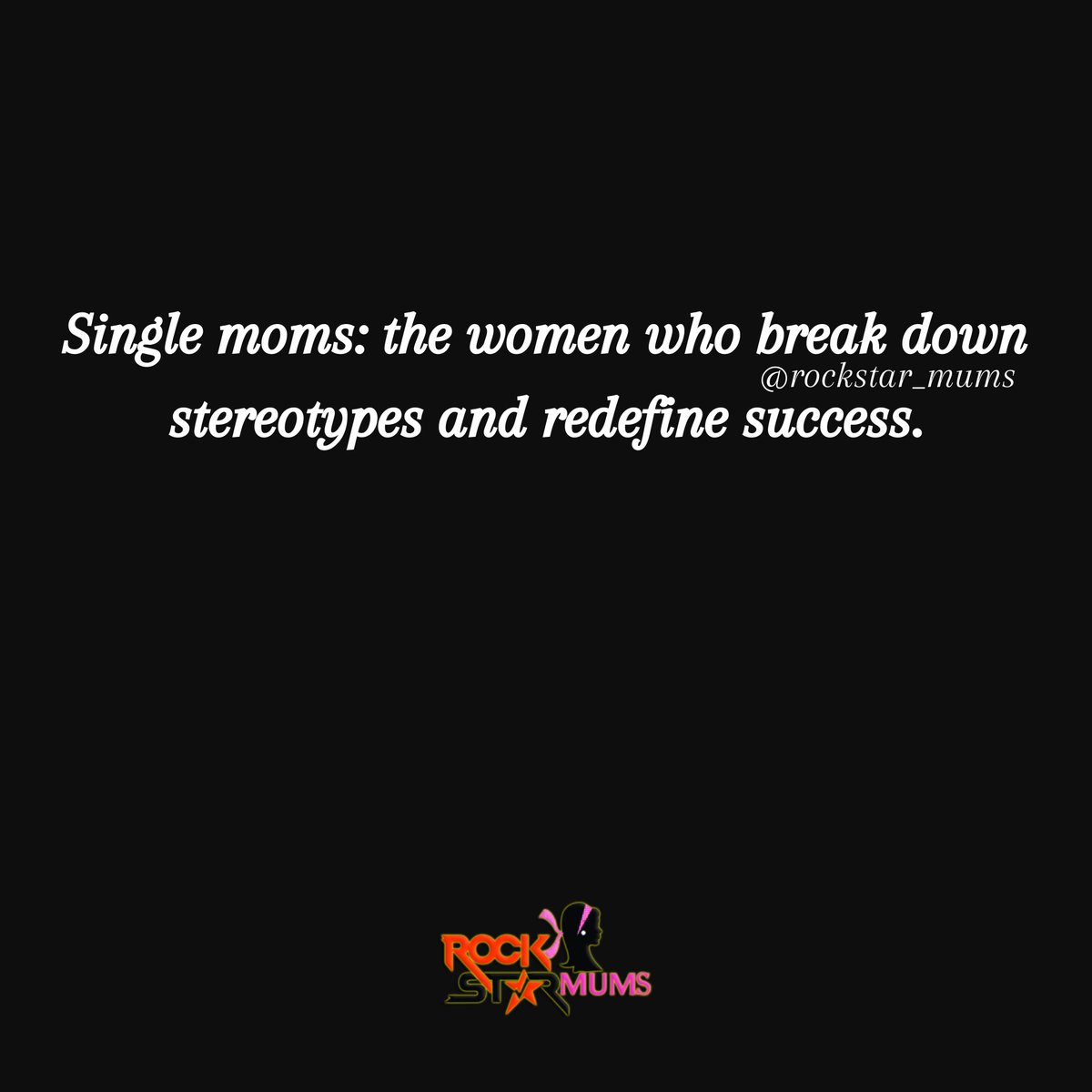 rockstarmums's tweet photo. Single moms are redefining success. They’re not who you think they are. They’re badass, loving, and kick-ass moms.

Where are my single moms at?

#singlemom #singlemomlife #singlemoms #singlemomsrock #singlemomstrong #singlemomshustle #singlemomsupport #singlemommy https://t.co/McTa7RMl7Z