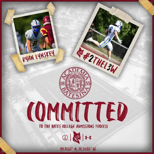 ryan lynskey (@ryanlynskey) on Twitter photo Honored to announce my commitment to continue my academic and athletic career at Bates college. Go Bobcats! <a href="/Cats_CoachCoyne/">Coach Coyne</a> <a href="/coachmcthompson/">Mitchell Thompson</a> @_CoachAB1 <a href="/Bates_Football/">Bates Football</a> Honored to announce my commitment to continue my academic and athletic career at Bates college. Go Bobcats! <a href="/Cats_CoachCoyne/">Coach Coyne</a> <a href="/coachmcthompson/">Mitchell Thompson</a> @_CoachAB1 <a href="/Bates_Football/">Bates Football</a>