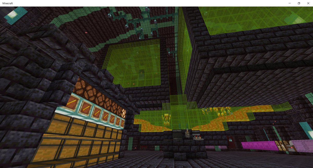 CraftGrandpa's tweet photo. Dual Blaze Spawner Farm is complete... 50 Stacks/Hr. roughly with Looting III sword and trident killer.
#minecraftbuild @Minecraft https://t.co/tK2fugNIvE