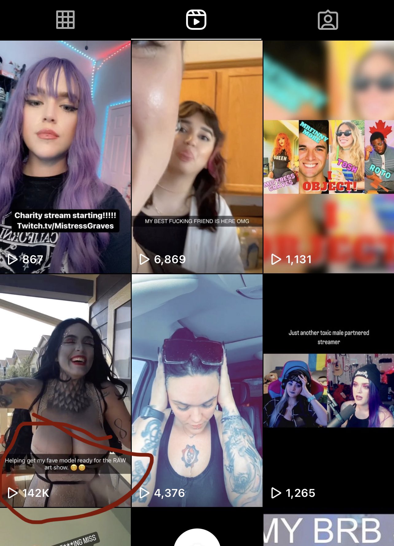 raven @ TWITCHCON on Twitter: "@xMistressGraves reels just pop tf off