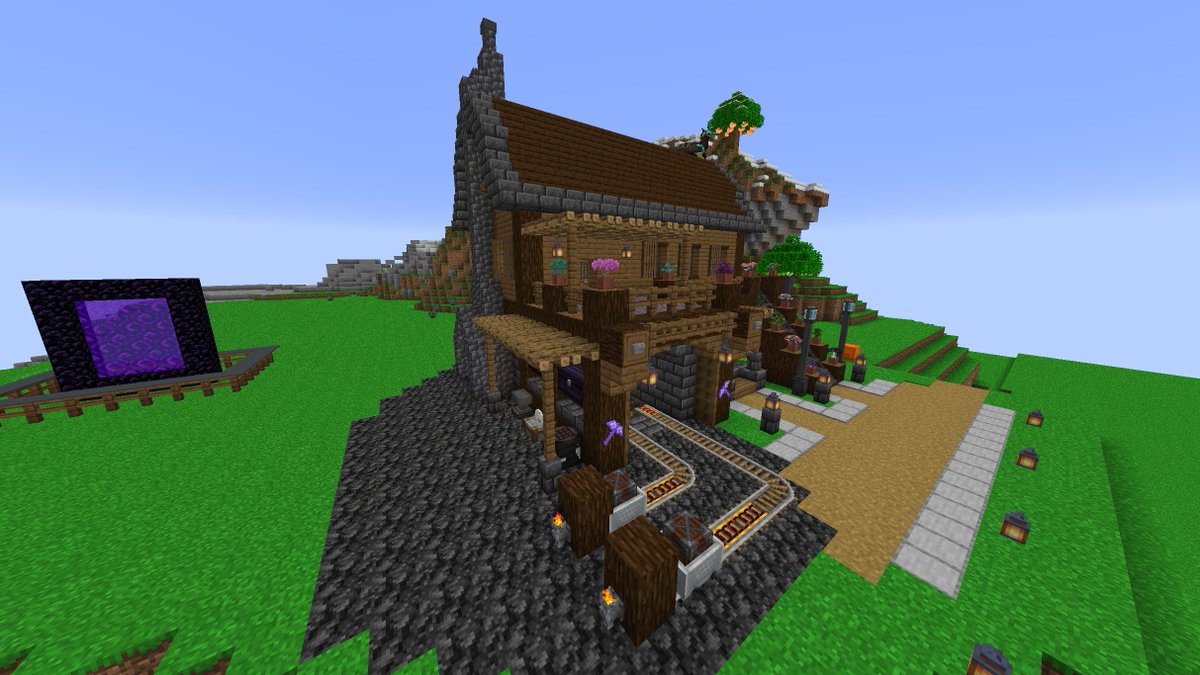 Devilish_QT's tweet photo. Now I'm finished a cozy miner's shack with mineshaft entry. AND?? A fully automated platform elevator! ๐คฉ
Sadly, we have to settle for pics for now as I do not know how to make videos within Minecraft.
#RagnamodVIsmp #Minecraft #Nerdvana #Derptopia #MinecraftBuilds #GrandmaGamer https://t.co/ncH07Ggbse
