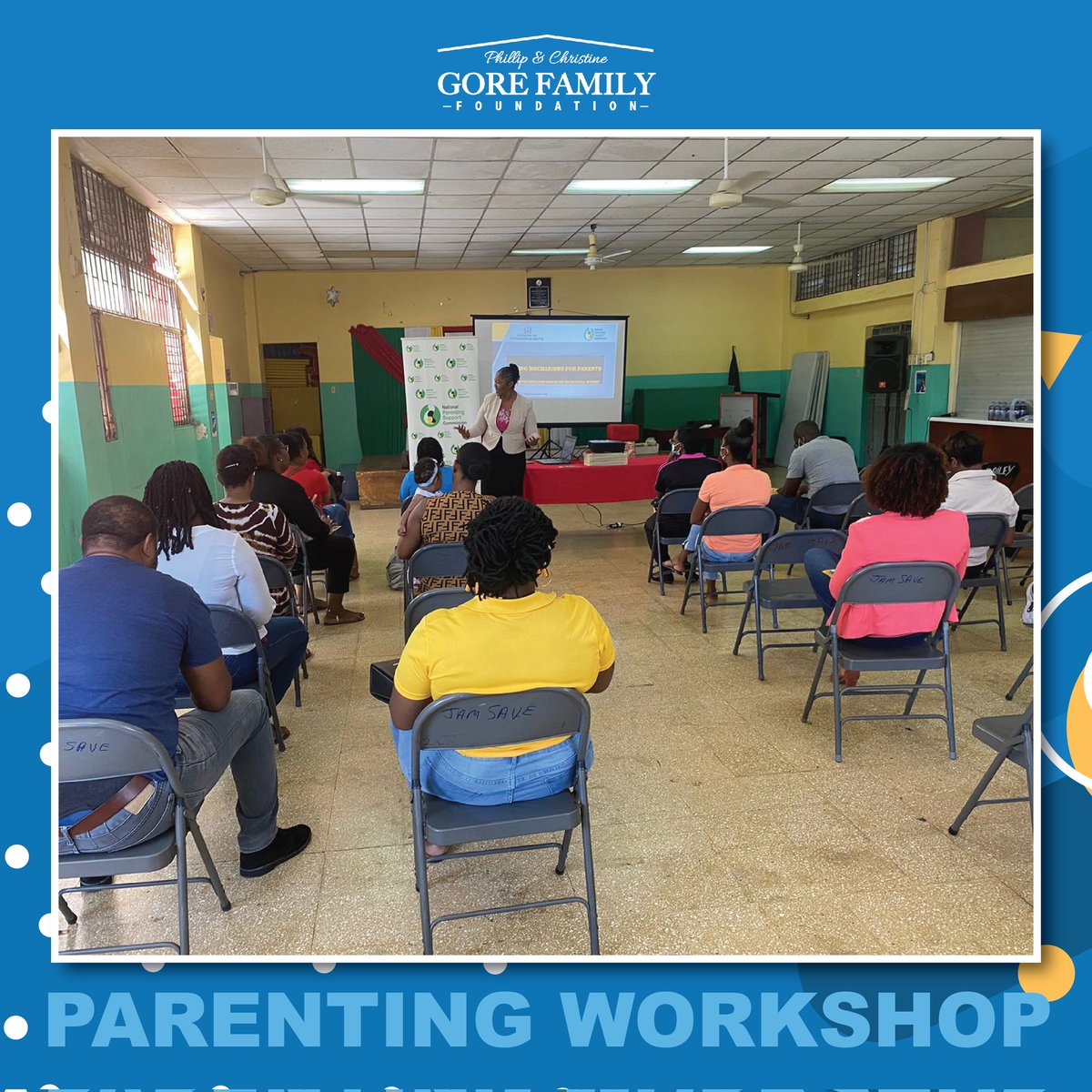 A new school year can be a stressful time for parents. GFF teamed up with the National Parenting Support Commission to offer some guidance through a parenting workshop held earlier this month. Claudette Scott from @npscjamaica spoke on the topic of psychosocial &amp; mental health.