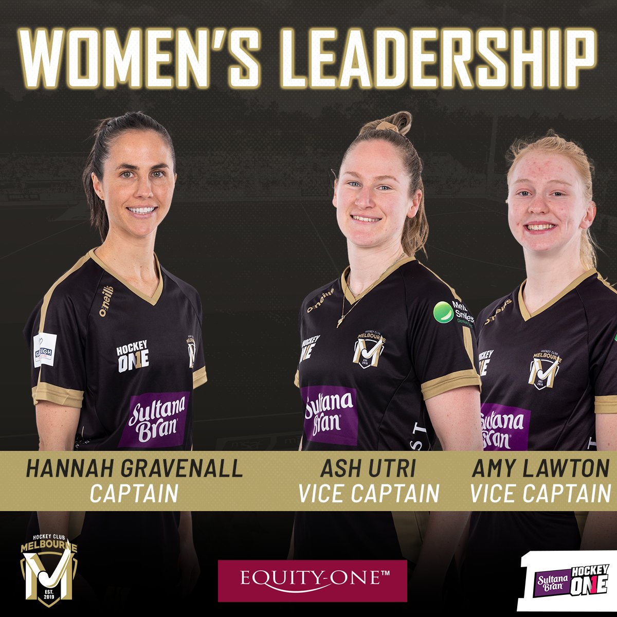 Congratulations to our Women's Leadership Group! 👏
We're sure you'll do us proud Hannah, Ash &amp; Amy! #MadeOfMelbourne <a href="/EquityOneAU/">Equity-One</a>