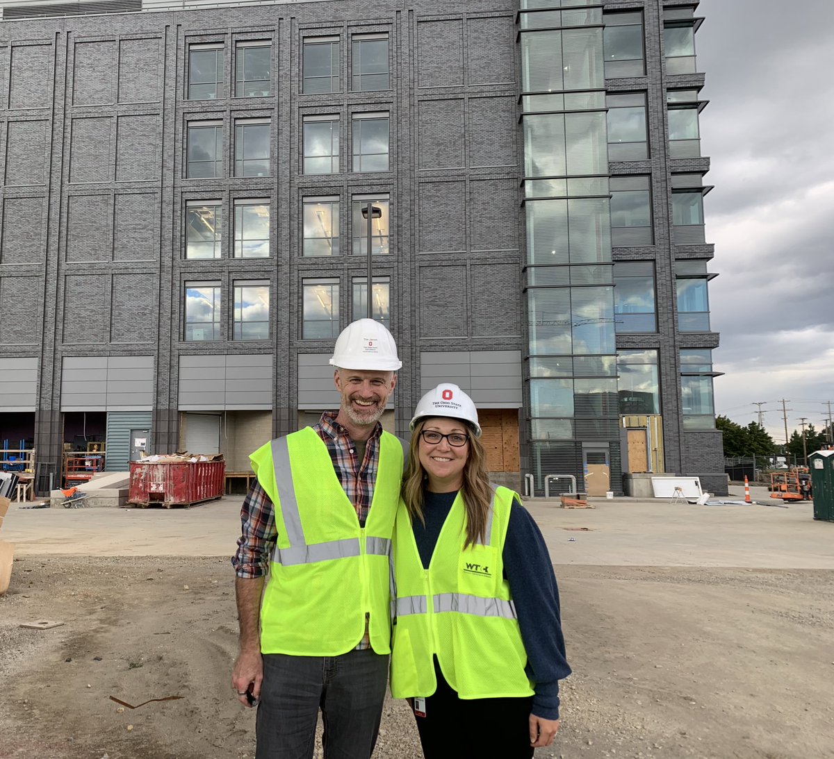 DrEricaBell's tweet image. Got my first tour of the new Interdisciplinary Research Facility today!! Can’t wait to see the finished building. @LabKolb @OhioStateNeuro