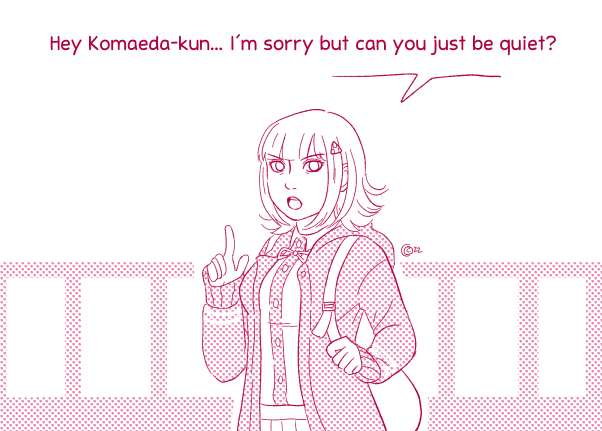 CeciDibujera's tweet photo. โ๏ธ Komanami week day 4 ๐ธ
In game
(I had too much fun doing this one) https://t.co/snQoXB4Xq9