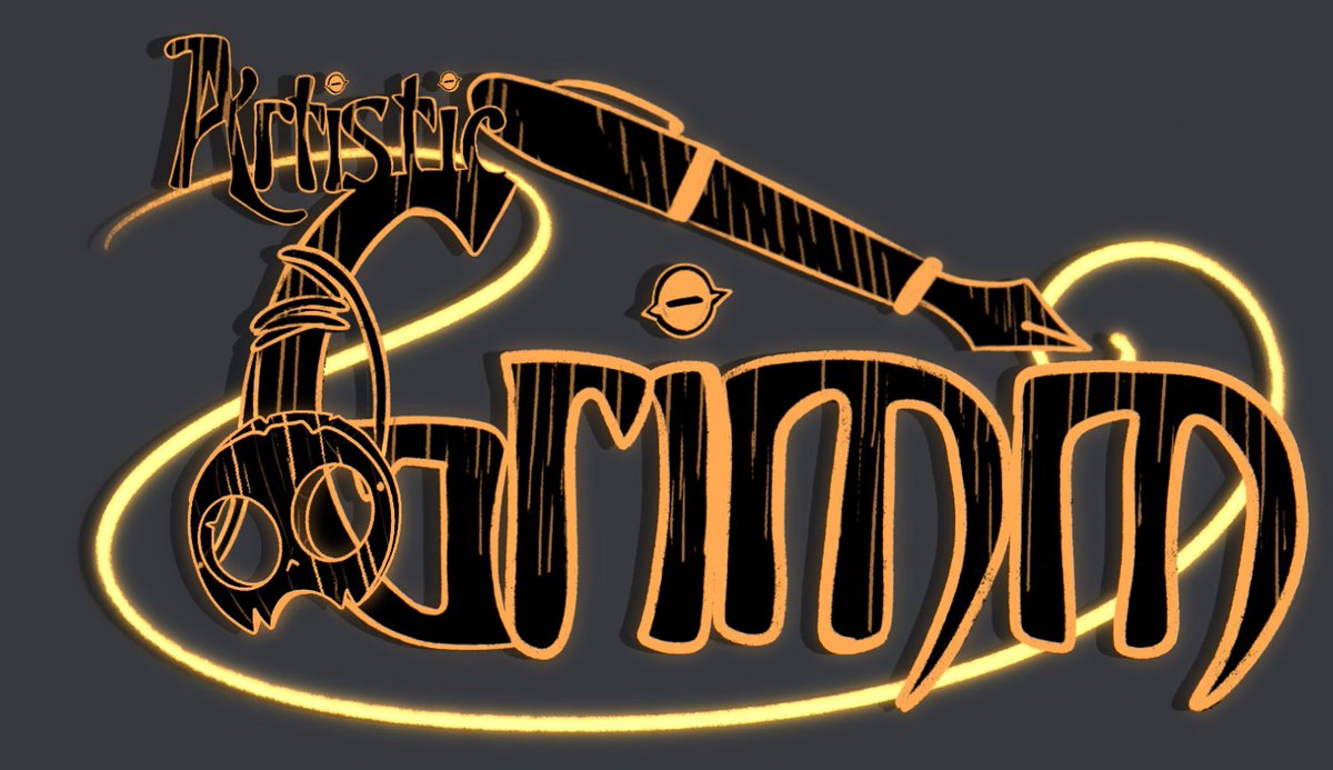 hollowcreation_'s tweet photo. New logo dropped what you guys think of this new logo compared from the one last year #vtuber #ENVtuber #cryptid #cryptidvtuber #demonvtuber #vtuberlogo #namelogo #logo #art #draw https://t.co/c9AekEvNTr