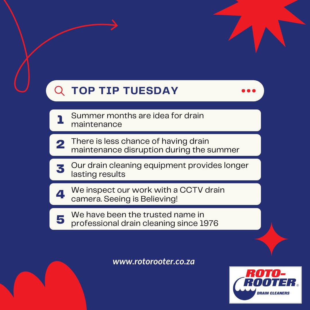 RotoRooter on Twitter "Follow our top tips to ensure your drains