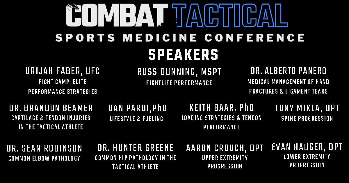 KIME_PT's tweet photo. 🔥[COMBAT TACTICAL- Sports Medicine Conference]🔥
November 4th-6th. There is nowhere else you will find MMA fighters, sports medicine doctors, surgeons and pts coming together to share their knowledge to become stronger and better.
[It's not normal, it's needed. Join us.] https://t.co/HX08CRve1F