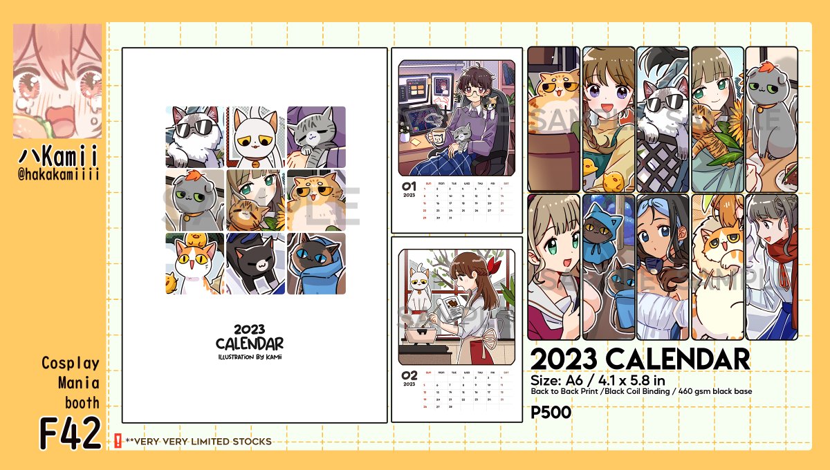My Catalogue for #CosplayMania2022 ✨
I'll be with [ YUYUKATSUU ] @ F42! See you soon!

Also, Kindly check the thread 🔽🔽🔽 for additional info &amp; updates! #CosManiaFanFair2022 