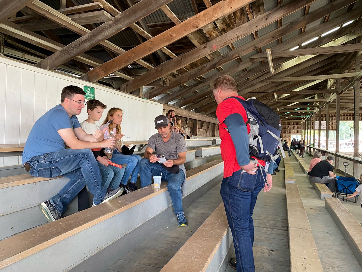 EdForMaine's tweet image. And a good time was had by all! Wow do I get to meet some awesome people while on the trail!! We made it home with enough time to spare to play Mexican Train, a dominoes game.

#mecongress #congress2022
#leanright #mepolitics