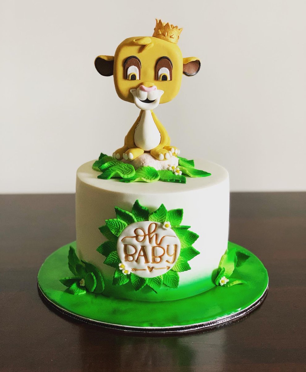 Clintons_Cakes's tweet photo. Having a roaring time @clintons_cakes this week with a baby shower cake featuring a charicature of baby simba all handmade out of sugar… #cake #cakedecorating #cakeoftheday #adelaide #cakesofadelaide #adelaidecakes #babyshower #lionking #baby #babysimba #celebration #disney https://t.co/kC7Y1vDTsx