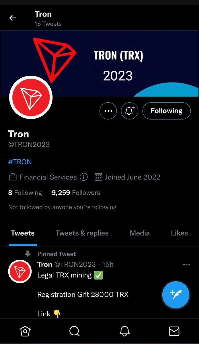 StevenDoann's tweet photo. @TRON2023 Done https://t.co/plTVDXaZ4b