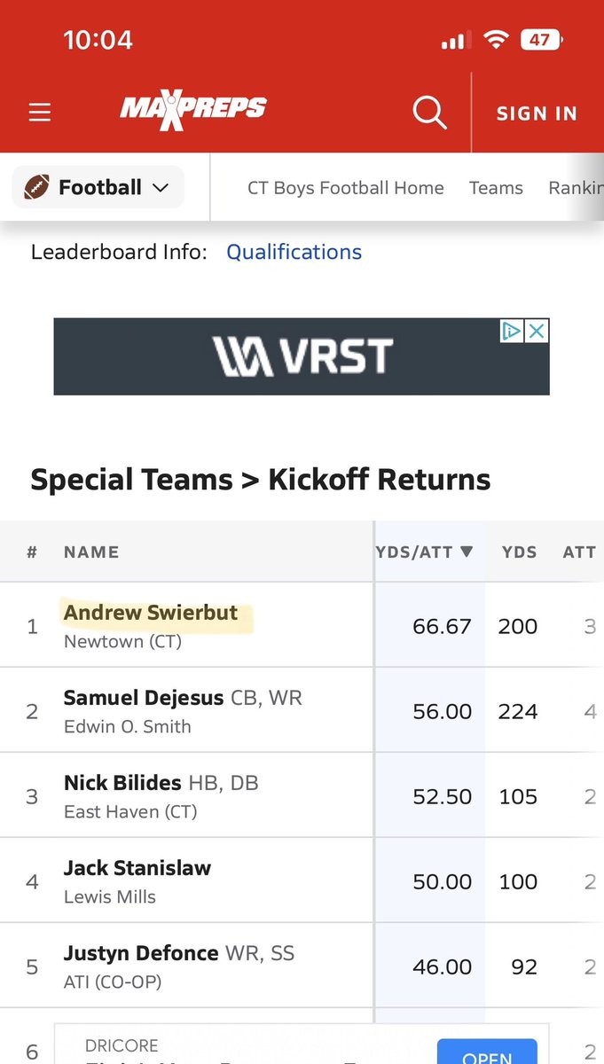 Andrew Swierbut tweet media