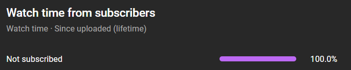 heyoitisayo's tweet photo. 100% of people who watch my videos aren't subscribed but it's real. https://t.co/6QxjRahffn