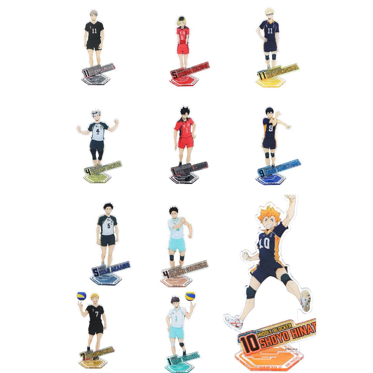 Hikyupresents's tweet photo. ／
🏐#ハイキュー プレゼンツ🎁
🔥 合同練習会アクスタ🔥
＼

抽選でお好きなキャラクターをプレゼント🎁

⚠️必要事項
🏐フォローとRTだけ（引用リツイートは無効です）

🗓締め切り
🏐9/30 23:59まで‼️

当選者にはDMします。
通知オン必須‼️ https://t.co/8FLOv4xlqM