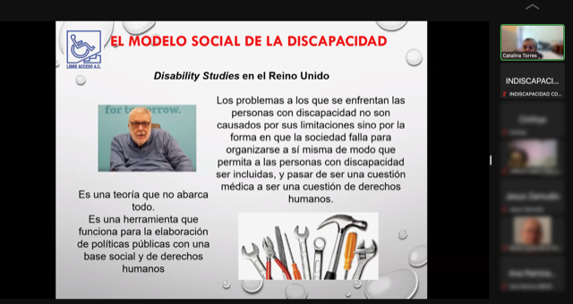 indiscapacidad_'s tweet photo. El @indiscapacidad_ llevó a cabo el curso consulta a las #PcD Mandatada en la #CDPcD en el que se explicaron los modelos médico asistencialista y el modelo social de la discapacidad, así como las luchas sociales que lograron un cambio cultural y político para este colectivo https://t.co/IZIjf4LODo
